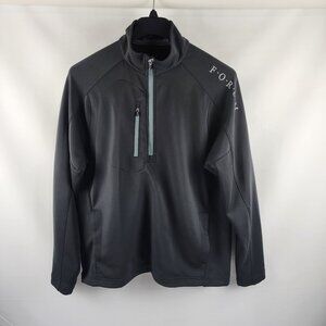 Zero Restriction Jacket Men Large Black Northwestern Mutual Logo 1/4 Zip